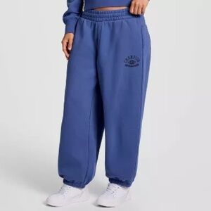 Champion Women's Cropped Fleece Joggers Blue XL NWT & XXL NWOT Limited Edition